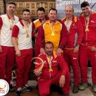 Equipo de Castilla y León campeón de España de salmónidos mosca lago desde orilla 2026.