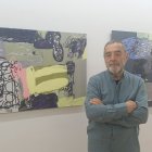 Carlos León, junto a dos trabajos inspirados en la obra de Gamoneda, en Espacio Abierto