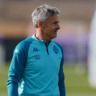 Fran Escribá, durante un entrenamiento.