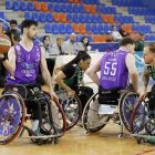 Acción del partido entre Aliados y Joventut.