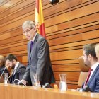 José María Eiros preside la Mesa de Edad de las Cortes