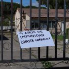 Antiguo chalet de Óscar S.M. en una imagen de este lunes.
