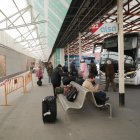 Contraste entre la zona más avanzada y la pendiente en la zona de andenes.