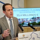Conrado Íscar, presidente de la Diputación de Valladolid, presenta en Plan de Gasto Corriente y los Planes Provinciales 2026-2027