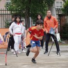 Deportistas de élite de Valladolid participan en el Día de la Educación Física en la Calle