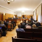 Imagen de una sesión del juicio del caso ataúdes de Funeraria Castellana.