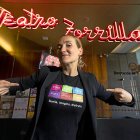 Berta Monclús, de Impro Valladolid, en el Zorrilla.