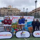 Medalla de plata para Natalia Molinilla y Carmen Villar en tenis.