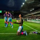 Kenedy, tras marcar su segundo gol en el 2-3 de la última visita a Santander.