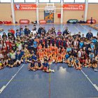 Foto de familia de la fase final de la Pequecopa 2026 en Jesuitinas.