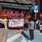 Concentración de los trabajadores de Intrum