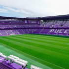Aspecto interior del estadio Zorrilla.
