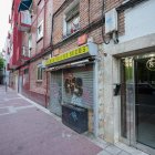 Fachada del kiosco, escenario del atraco.