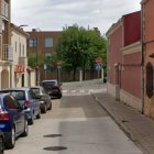 La calle Álamos de Valladolid.