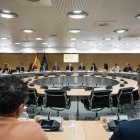 Reunión por el convenio colectivo de Renault en la sede del Ministerio de Industria y Turismo celebrada este martes