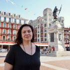 La escritora Care Santos pronuncia el pregón de la 59ª Feria del Libro de Valladolid.