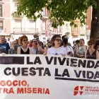 El Sindicato de Vivienda de Valladolid convoca una concentración bajo el lema ‘La vivienda nos cuesta la vida’ frente a la crisis habitacional.