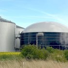 Planta de biogás en una imagen de archivo.