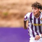 Sergio Merino, con el Juvenil A blanquivioleta.
