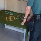 Joyas recuperadas tras su hurto en Cogeces del Monte (Valladolid).