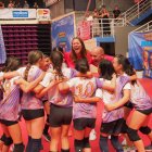 VCV Ansúrez festeja su medalla de bronce nacional.