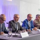 El consejero de Cultura, Turismo y Deporte, Alberto Díaz Pico, participa en la presentación de la 29 edición de la Feria de Teatro de Castilla y León.