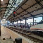 Trenes parados en Campo Grande este martes