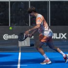 El vallisoletano Víctor Ortega en las previas del Oysho Premier Padel.