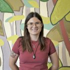 Laura Arnal Roig, investigadora de la Universidad Politécnica de Valencia que ha estudiado los sabinares sorianos.