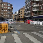 Estado de las obras en el entorno de San Luis y Acibelas en Valladolid.