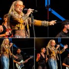 Varios momentos del concierto de Anastacia en el Pingüinos Arena de Valladolid.