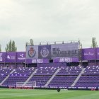 Fondo Sur del Estadio José Zorrilla.