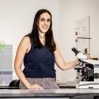 Claudia Ollauri, investigadora del campus de Soria de la Universidad de Valladolid.