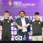 Presentación de los jugadores Víctor Barberá y Dani Pérez.