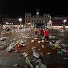 La Plaza Mayor tras la celebración del Mundial de fútbol