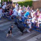 Segundo encierro en las fiestas patronales de Íscar.