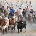 Encierro por el campo en Íscar