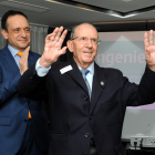El ingeniero industrial Horacio Sevillano durante la celebración de uno de sus reconocimientos.