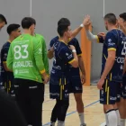 Jugadores del Receoletas en el Trofeo de Albacete