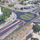 Recreación del soterramiento de la intersección de la N-601 con la Avenida de Zamora