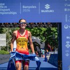 Alba Núñez gana el Campeonato de Europa de triatlón multisport este año en Bañolas.