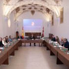 Reunión de la Mesa de las Cortes y de la Junta de Portavoces