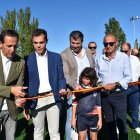 Inauguración campo de futbol de Cigales.