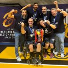 Los seis vallisoletanois, campeones del mundo.
