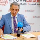 El decano-presidente del Colegio de Economistas de Valladolid, Palencia y Zamora (Ecova), Juan Carlos de Margarida