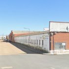 Zona en la que se produjo la pelea en una nave de Medina del Campo
