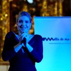 Ainhoa Arteta, este domingo, en Valbuena.
