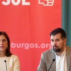 Esther Peña y Luis Tudanca en una foto de archivo.