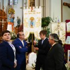 Acto dentro de la iglesia de La Pilarica.