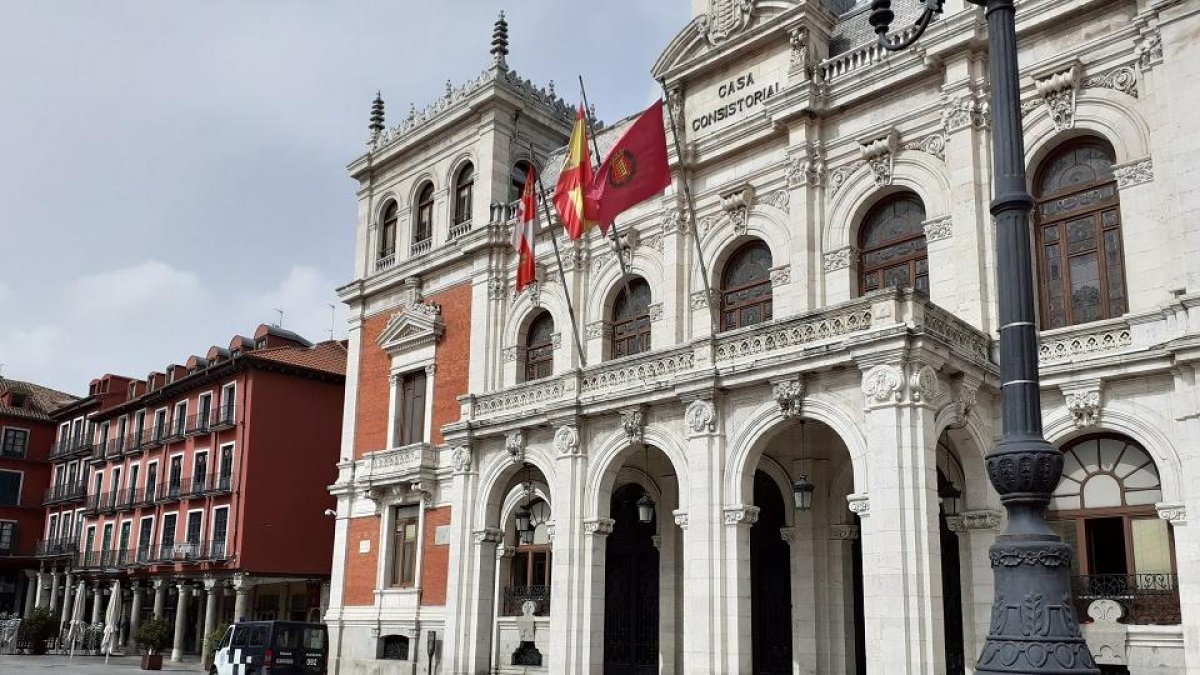 Fachada del Ayuntamiento de Valladolid en una imagen de archivo. -E. M